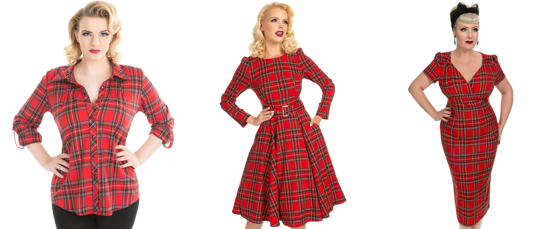 Tartan Dresses and top